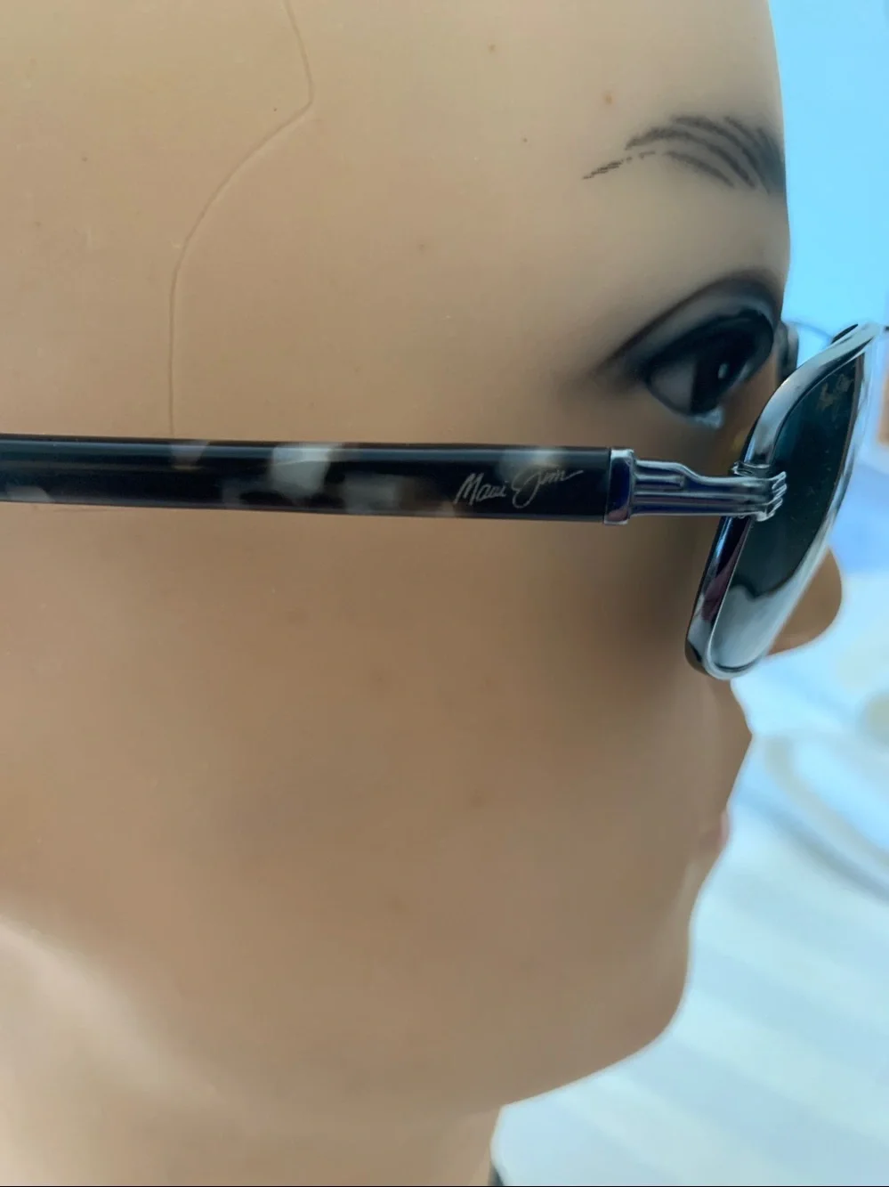 Maui Jim “Kahuna” Metal Frame Sunglasses - Dark Lenses